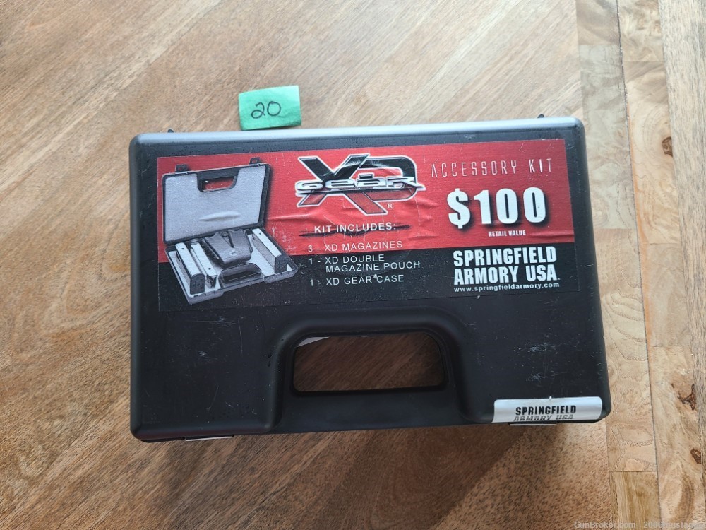 Springfield XD Gear Accessory Kit 3 Magazines Mag Pouch Case $100 Value XD9-img-0