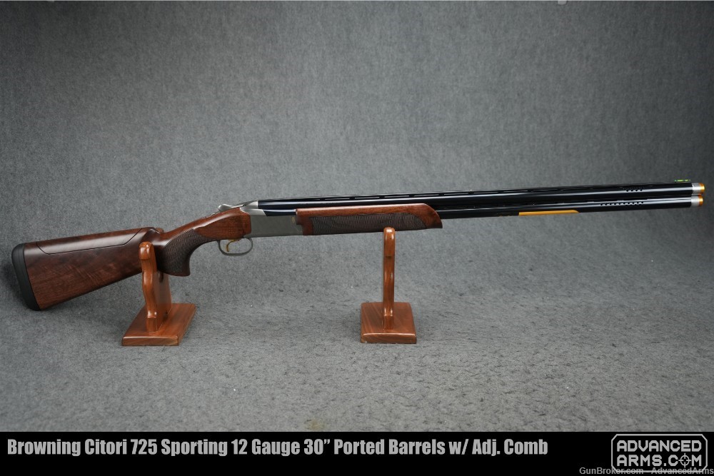 Browning Citori 725 Sporting 12 Gauge 30” Ported Barrels w/ Adj. Comb-img-0