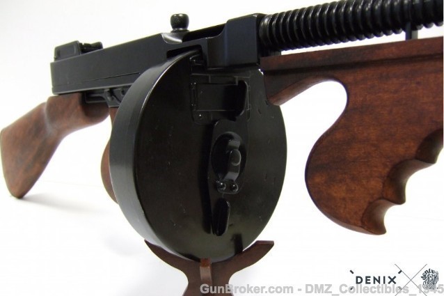 WW2 Replica Thompson M1928 Submachine Tommy Gun NF-img-7