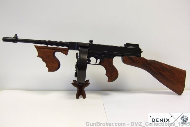 WW2 Replica Thompson M1928 Submachine Tommy Gun NF-img-2