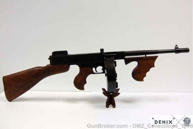WW2 Replica Thompson M1928 Submachine Tommy Gun NF-img-10