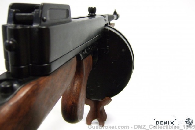 WW2 Replica Thompson M1928 Submachine Tommy Gun NF-img-6