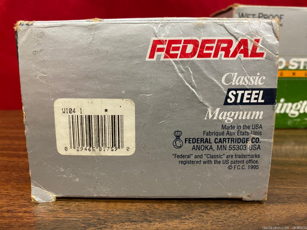 50rds of 10ga Shotgun Shells Federal Remington 3.5" Steel shot-img-11