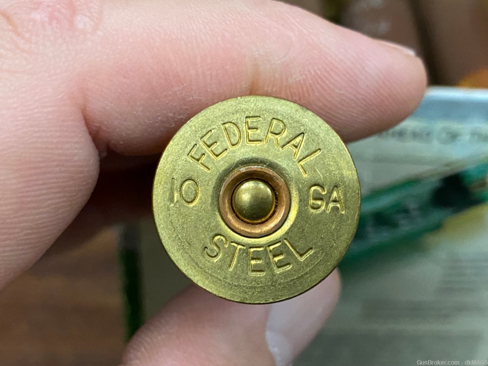 50rds of 10ga Shotgun Shells Federal Remington 3.5" Steel shot-img-17