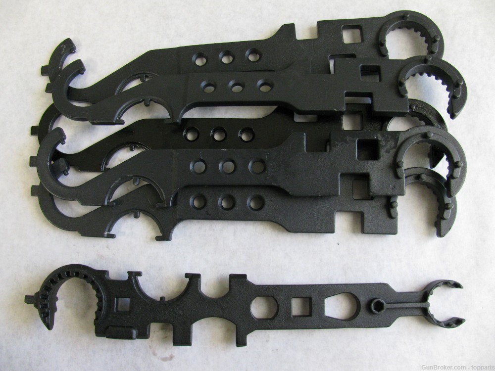 6 Qty. AR-15/M4 Armorer's Wrenches (See Pictures)-img-7