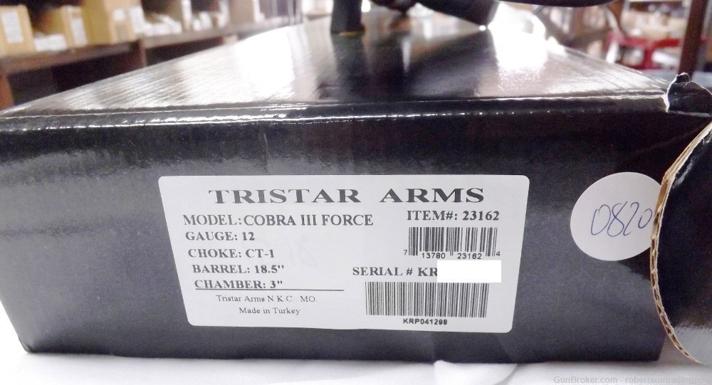 TriStar 12 Ga Tactical Pump 3” 20” Rail Ghost Ring PG Combat 23162 Benelli -img-14