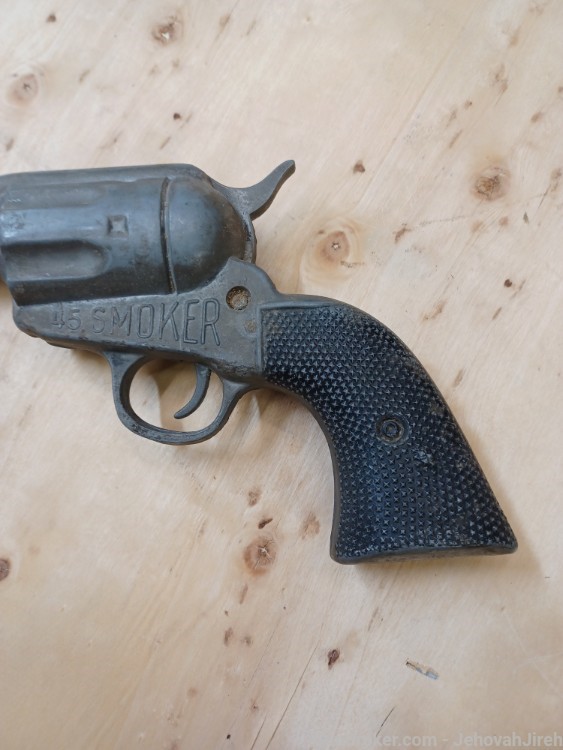 .45 Smoker, old colt peacemaker toy gun-img-21