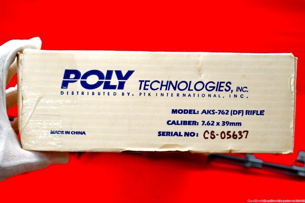 Pre Ban Poly tech AKS-762 7.62x39 Galil Side Fold w/ Box Preban Polytech-img-1