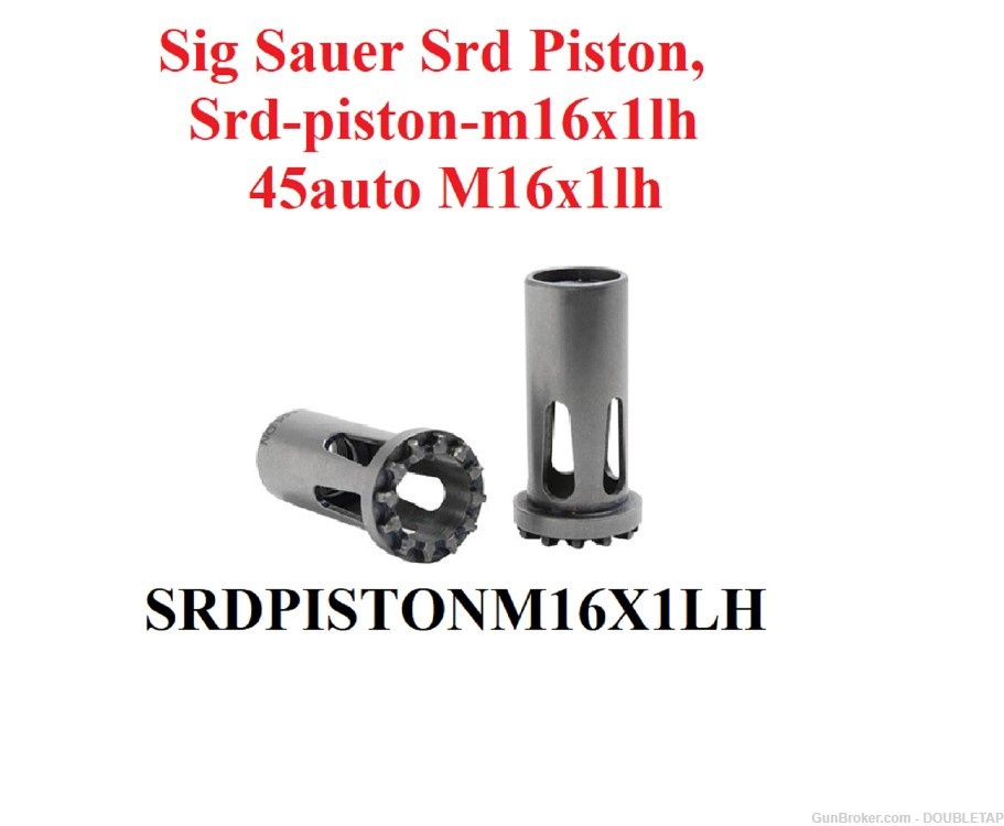 Sig Sauer Srd Piston, Srd-piston-m16x1lh 45auto M16x1lh-img-0