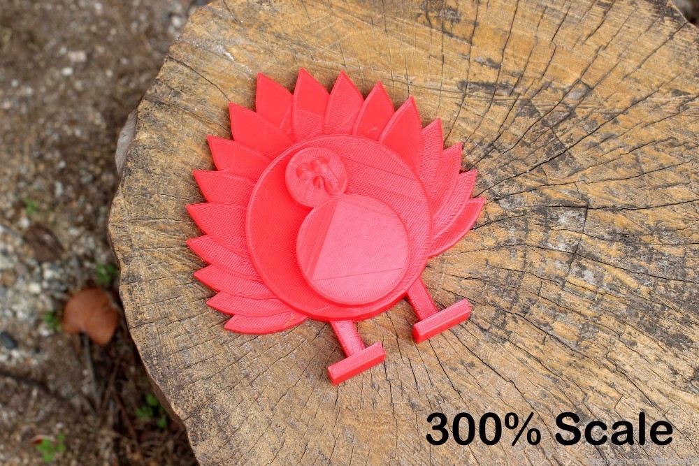 Thanksgiving Turkey (300% Scale) Home Decoration -Christmas Shooting Target-img-1