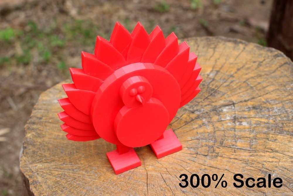 Thanksgiving Turkey (300% Scale) Home Decoration -Christmas Shooting Target-img-0