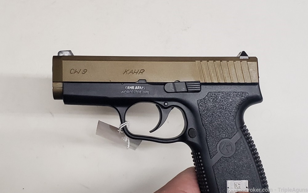 Kahr CW9 9mm Burnt Bronze 7rd CA LEGAL CW9093BB-img-7