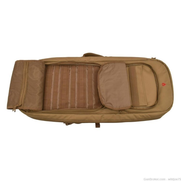 Advance Warrior Solutions Frame 36" Rifle Case Tan with Backpack Straps-img-1