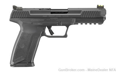 RUGER 57 SemiAuto 5.7-28mm Handgun w/2 20rd mags #16403 NIB $649-img-0