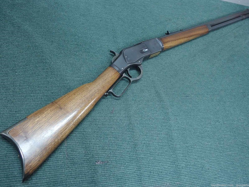 WINCHESTER 1873 44-40 - 24" OCTAGON - EXCELLENT BLUE - MADE 1901-img-0