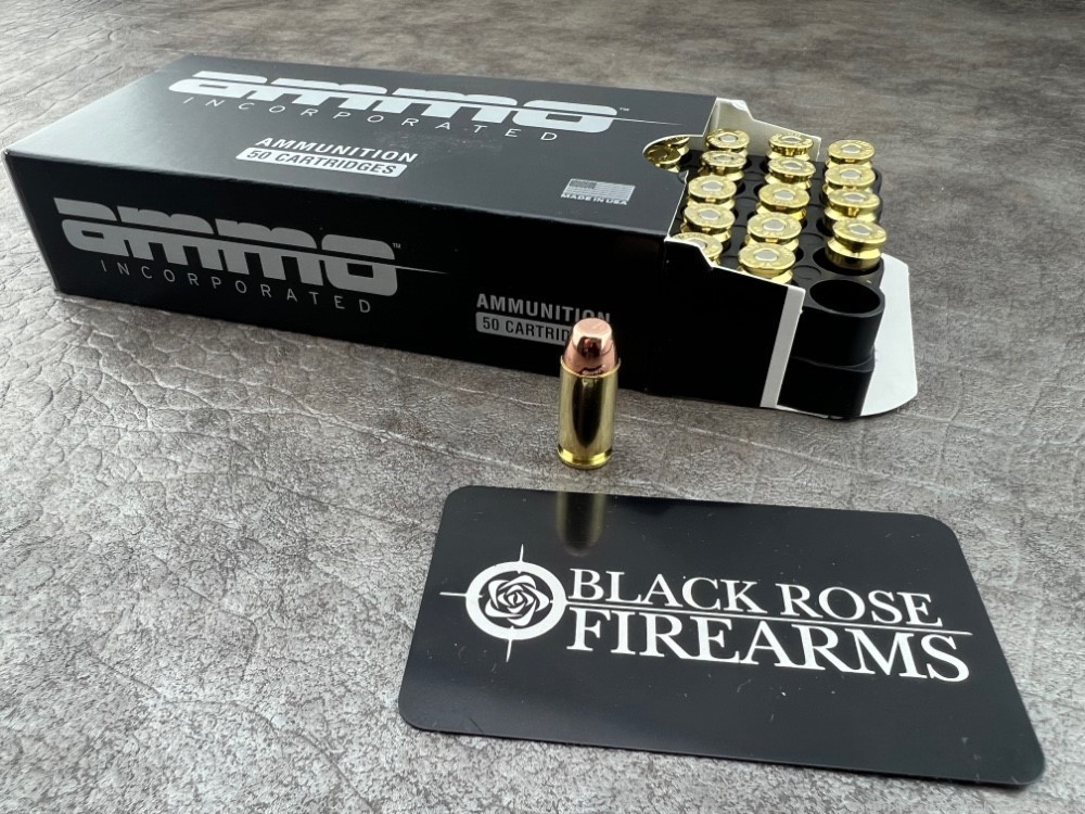 AMMO INC .40 S&W 180 gr TMC 1000 round case Brass Ammunition-img-0