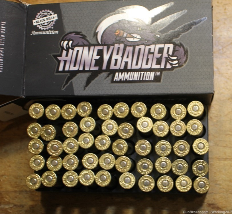 Black Hills .357 Magnum 127 Gr. HoneyBadger- Lead-Free- Box of 50-img-2