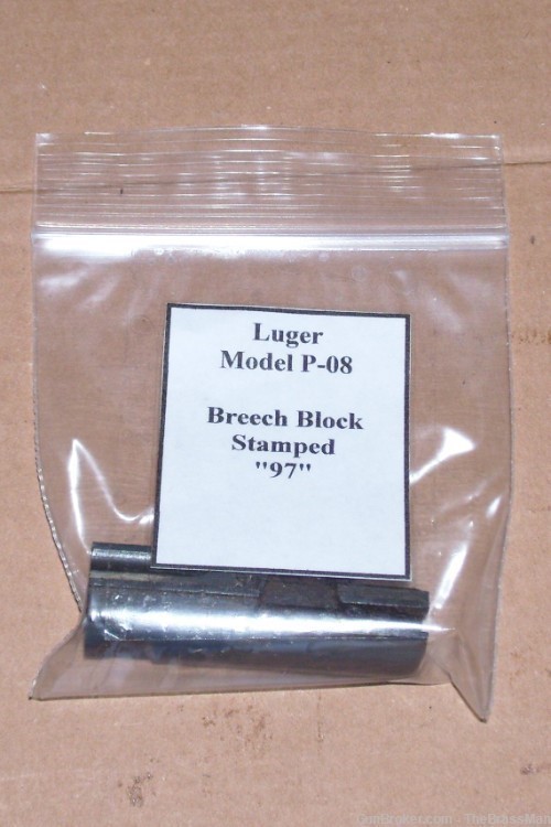Luger P-08 Breech Block-img-0