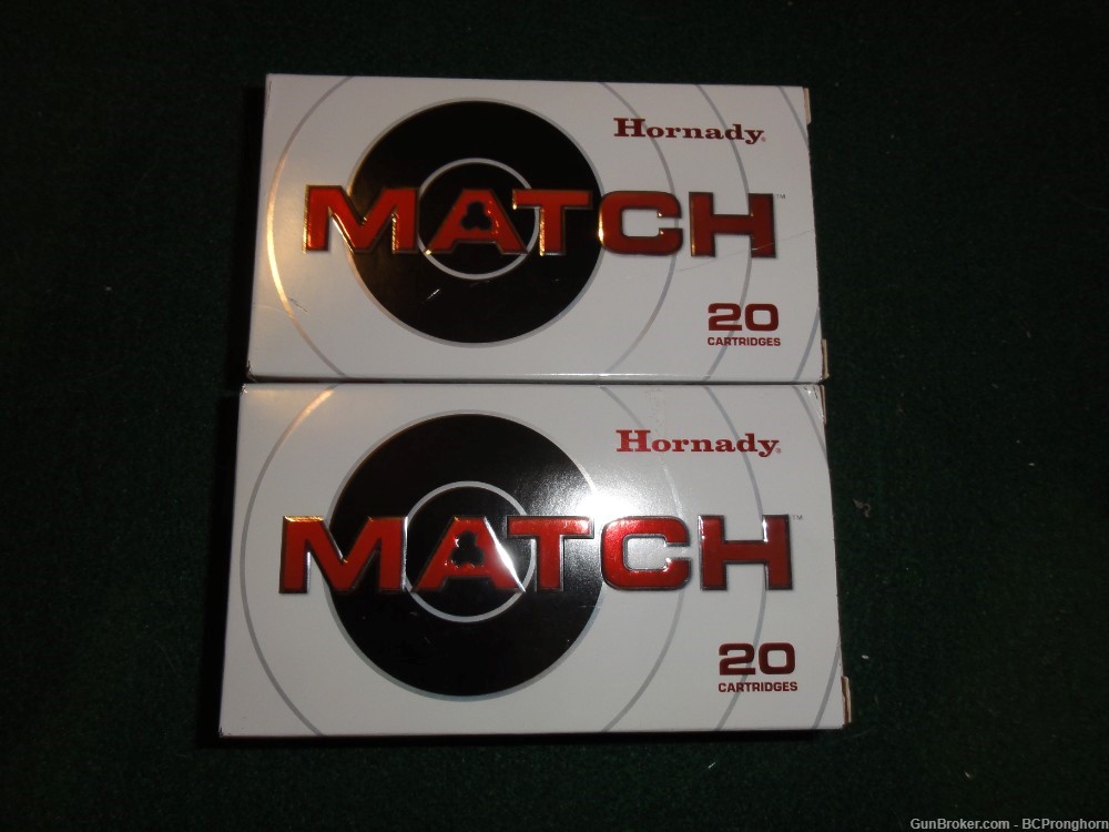 40 Rnds Hornady Match Ammo for .260 Remington, 130 gr ELD Match-img-0