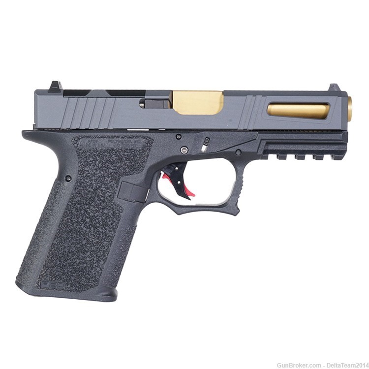 9mm Complete RMR Pistol Slide - Glock 19 Gen 1-3 Compatible - Assembled-img-5