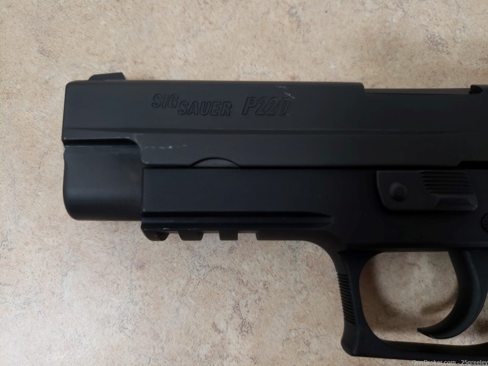 Sig Sauer P220 .45 ACP Semi-Auto Pistol – 2 Magazines-img-5