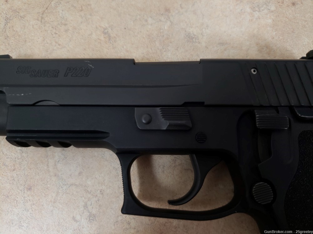 Sig Sauer P220 .45 ACP Semi-Auto Pistol – 2 Magazines-img-4