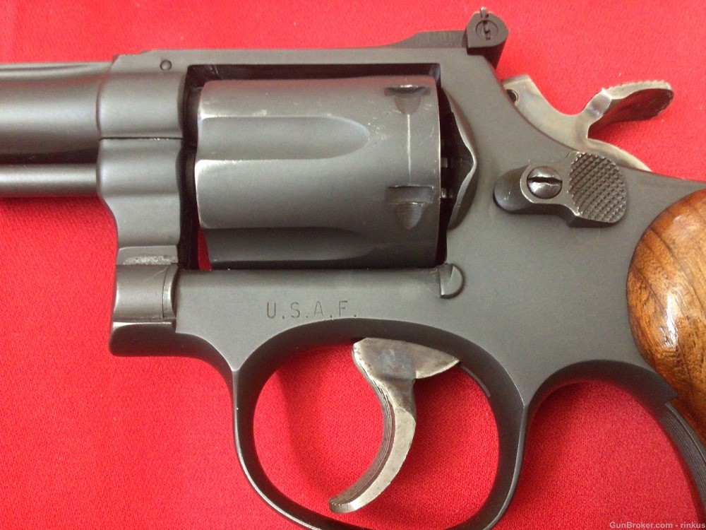 USAF S&W 15-2 4” revolver, RARE w/letter . Excellent condition! US Military-img-3