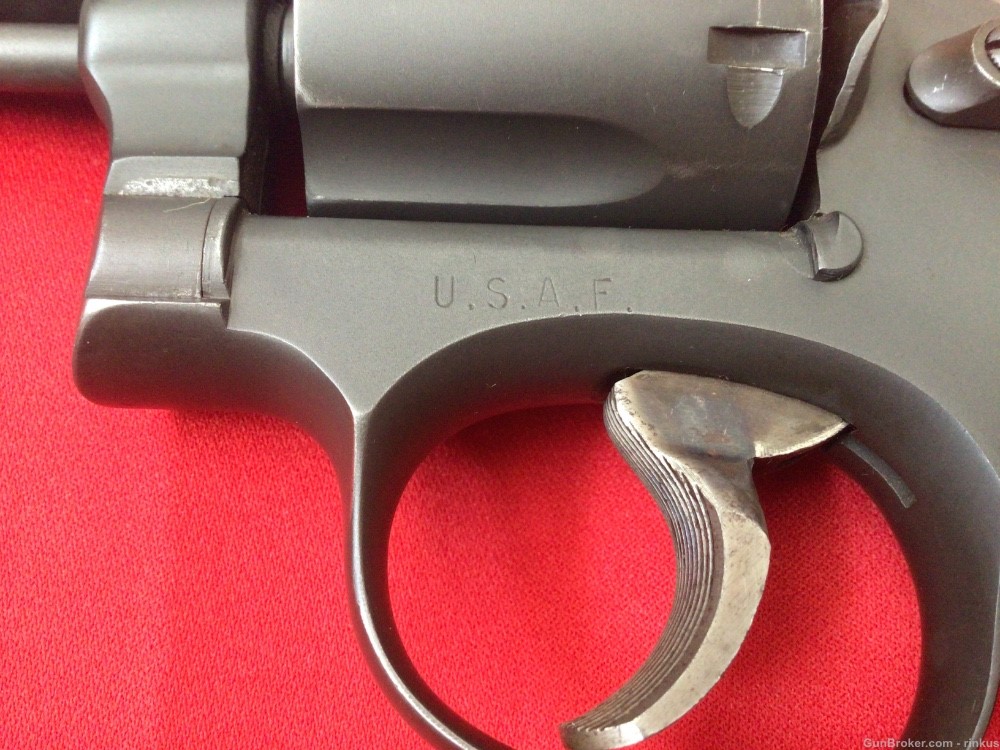 USAF S&W 15-2 4” revolver, RARE w/letter . Excellent condition! US Military-img-16