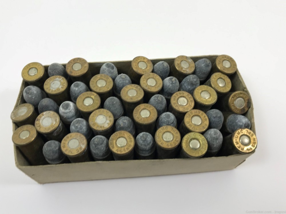 Remington Dog Bone 44 S&W Special 246 Gr Lead Vintage Box 47 Rounds 1197-OO-img-6
