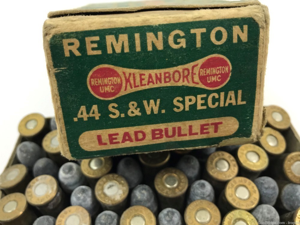 Remington Dog Bone 44 S&W Special 246 Gr Lead Vintage Box 47 Rounds 1197-OO-img-5