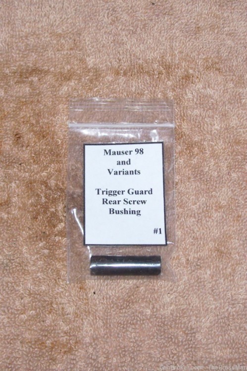 Mauser 98 and Variants Trigger Guard Rear Screw Bushing #1-img-0