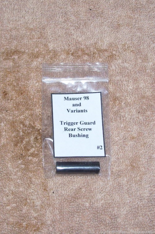 Mauser 98 and Variants Trigger Guard Rear Screw Bushing #2-img-0
