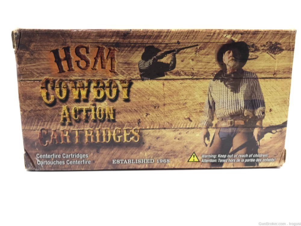 HSM .44 Mag Magnum 240 Gr Semi Wadcutter Cowboy Action Load 50 Rnds 1203-NX-img-1