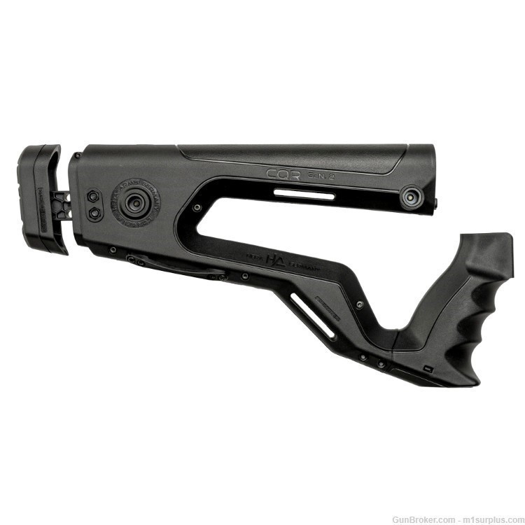 HERA ARMS AR15 M4 Adjustable Thumbhole Stock With Integral Pistol Grip-img-0