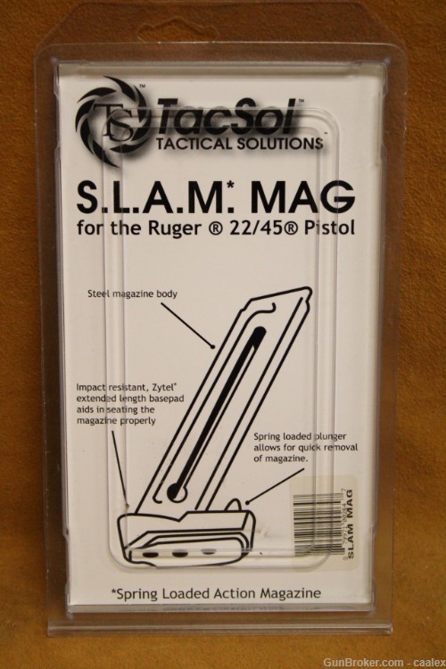 Tactical Solutions SLAM Magazine for Ruger 22/45 MK3 S.L.A.M. Mk III 22LR-img-1