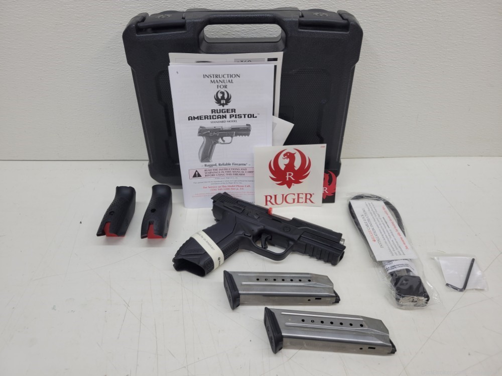Ruger American Pistol 9MM 4.2in Bbl -img-0