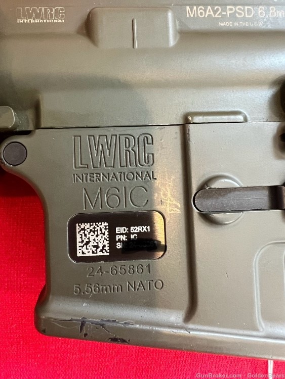 LWRC M6A2 PSD 6.8spc ODG pistol piston-img-2