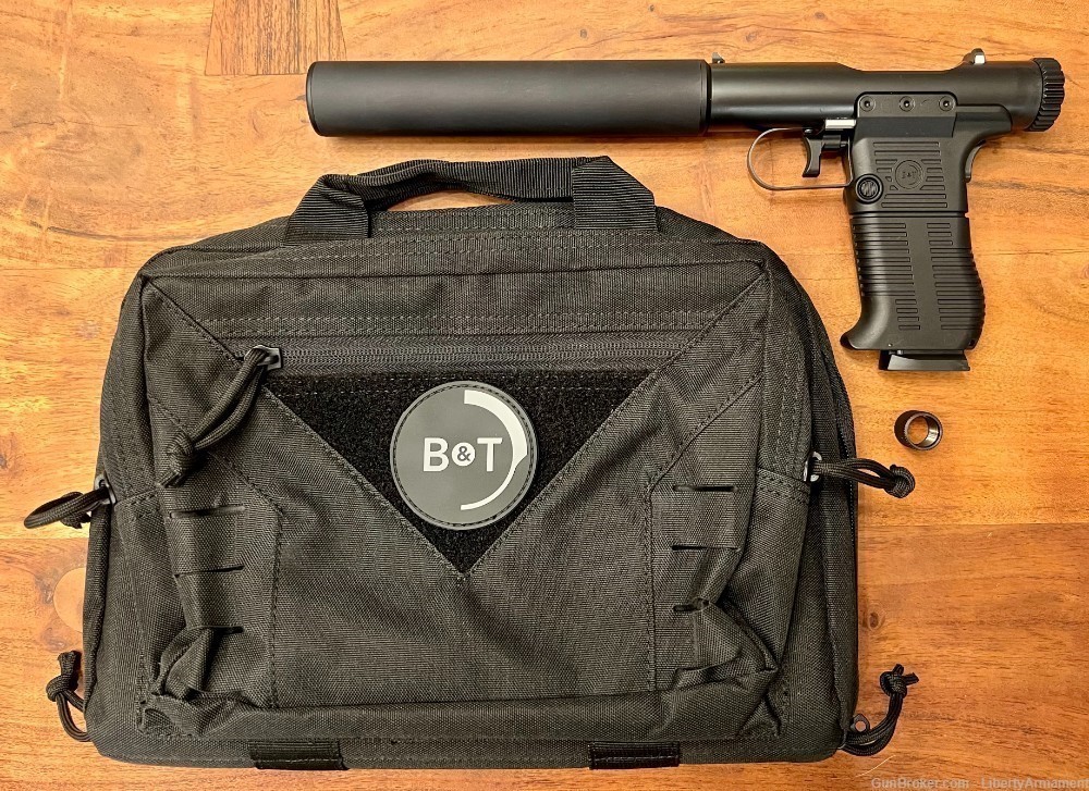 B&T Station SIX 45 ACP Covert Pistol with Suppressor BT-410110 SIX45-img-1