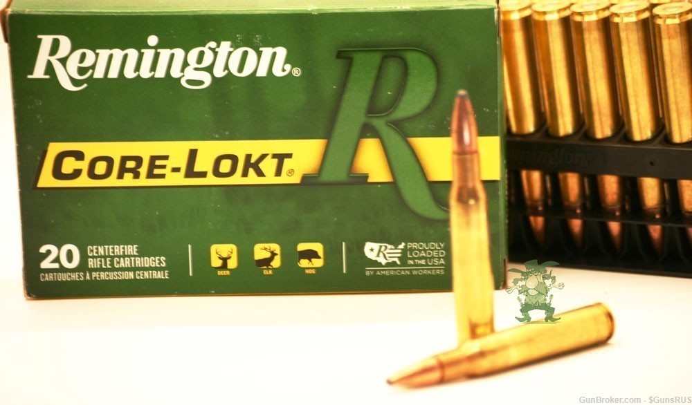 3006 Remington 30-06 SPRINGFIELD CORE-LOKT 165 Grain PSP 20 Rds-img-0