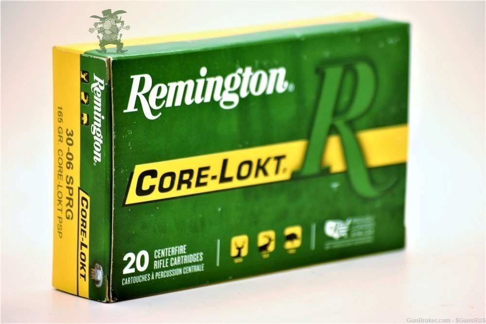 3006 Remington 30-06 SPRINGFIELD CORE-LOKT 165 Grain PSP 20 Rds-img-3