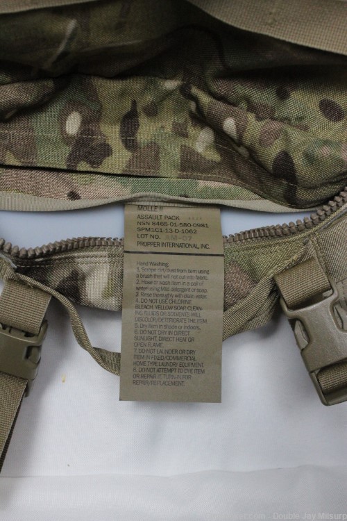 US Army Surplus MOLLE 2 Assault Pack Excellent Condition-img-7