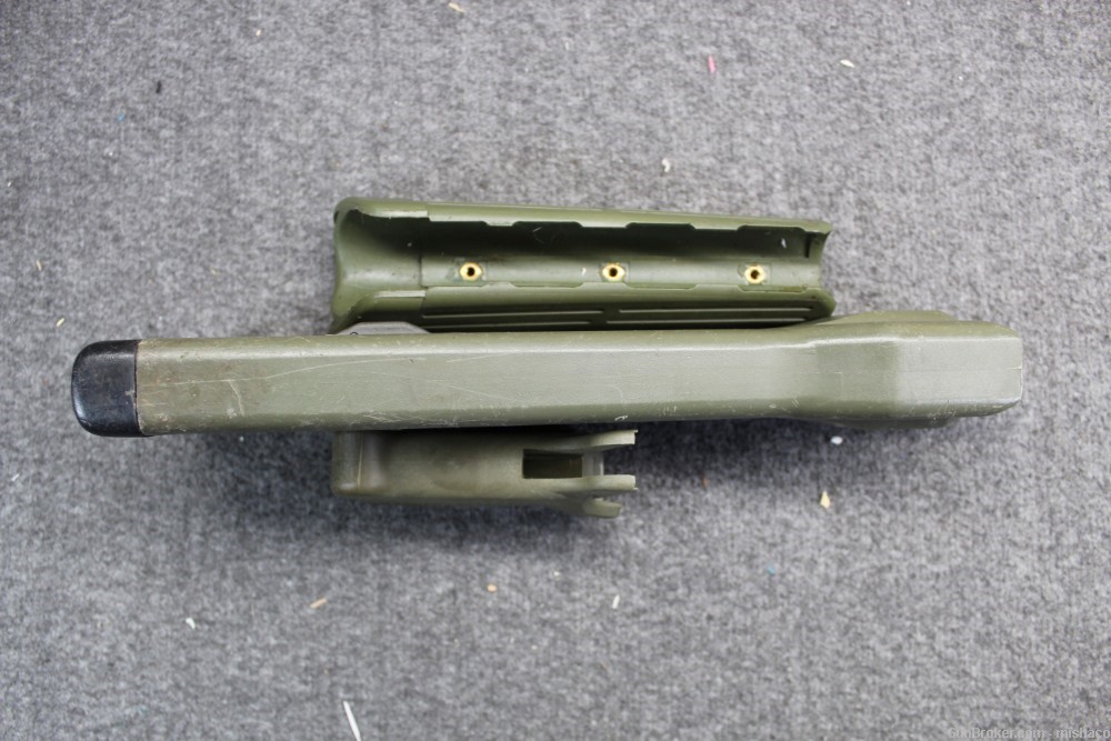 Complete OEM Spanish Army Green Furniture Stock Set For CETME-L/LV/LC Rifle-img-3