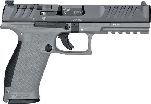 Walther PDP OR 9MM 5" 18-Shot GRAY Polymer Frame-img-0