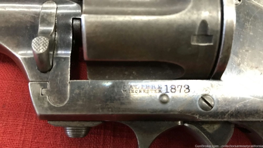Original Blued Finish Merwin & Hulbert Large Frame Bird’s Head Revolver-img-14