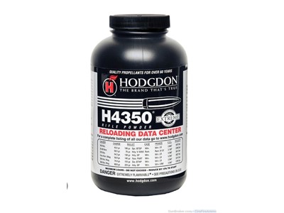 Hodgdon H4350 Smokeless Powder 1 lbs H 4350 1 pound No cc fees