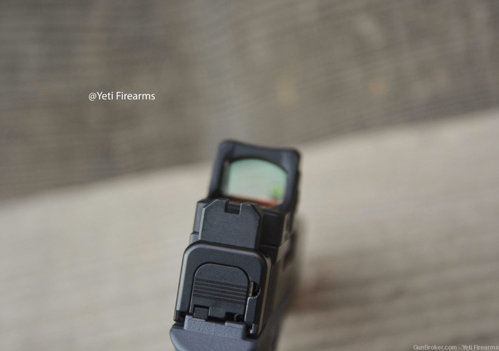 Glock 43X MOS 9mm W/ Glock Gray Cerakote CHPWS Adapter RMRcc 3.25 -img-11
