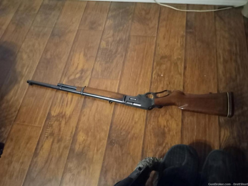 Marlin 444S Lever Action Rifle with ammo-img-2