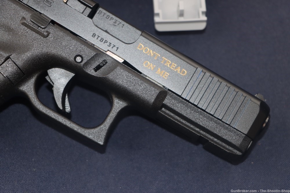 Glock Model G17 GEN5 Pistol 9MM 17 GEN 5 GADSDEN Engraved 24KT Gold 17RD SA-img-9
