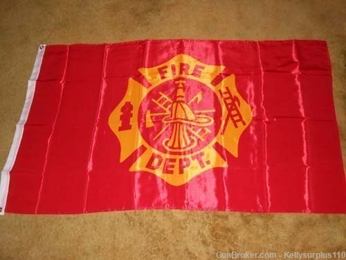 Fire Department 3x5 Flag-img-0