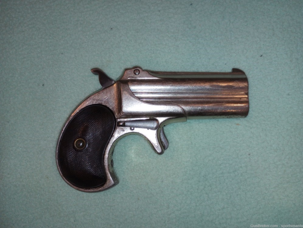 Remington .41 Rimfire Derringer Nickel-img-1